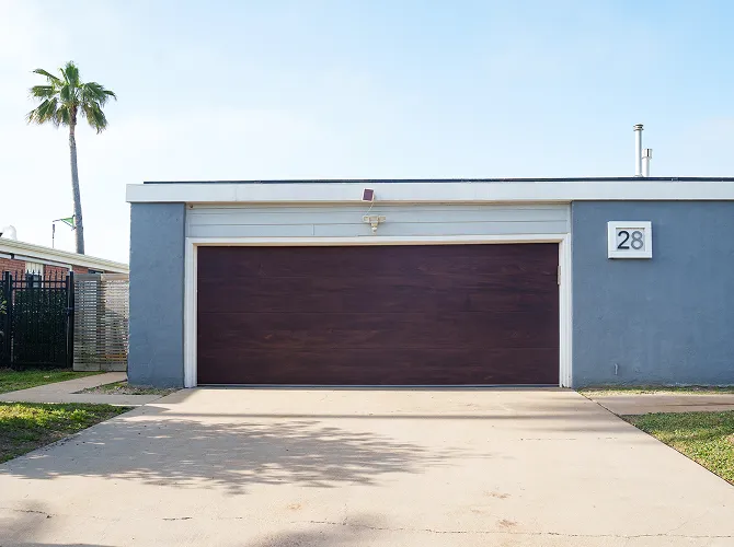 Garage door repair after