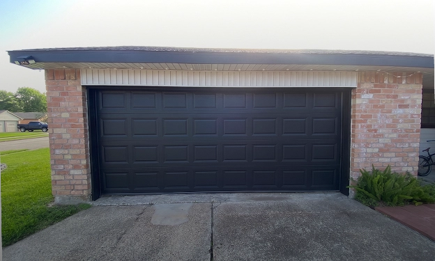 Garage door installation after